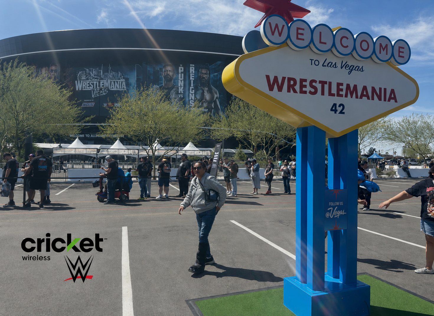 Cricket Wireless & WrestleMania